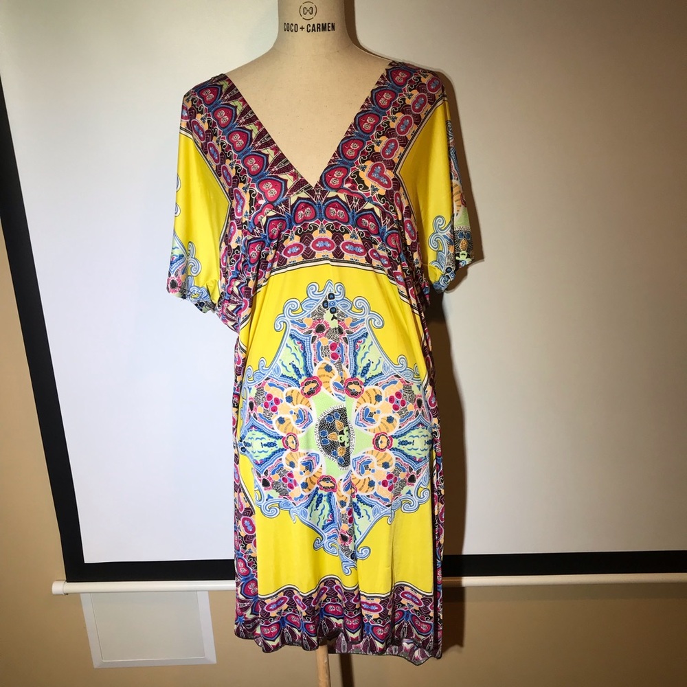 Deep B-Neck Mini Dress  New without tags.